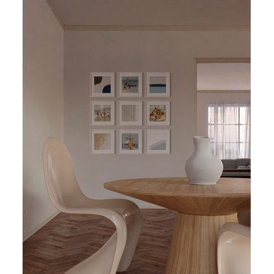 Matte Picture Frame - Set of 9 with Mat