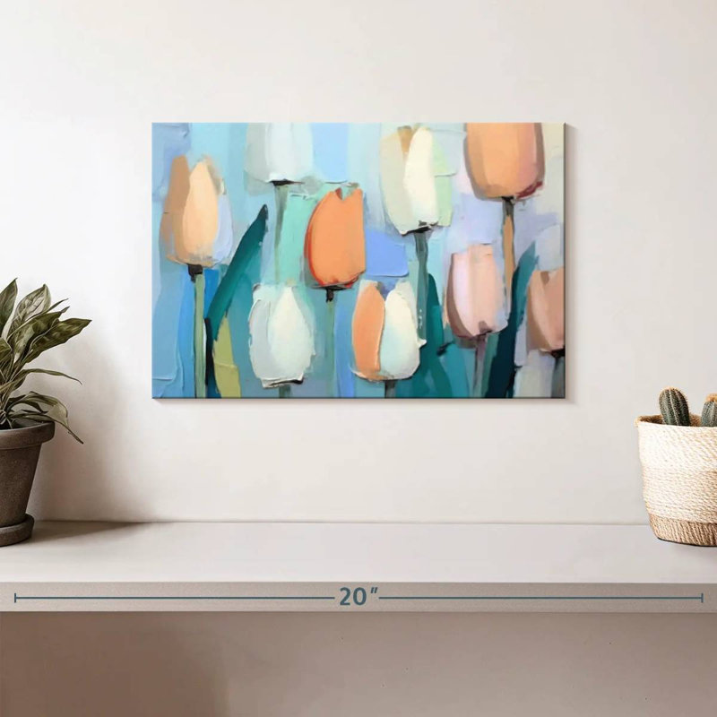 Tulipes Harnek pastel III, H 8 po x l 12 po