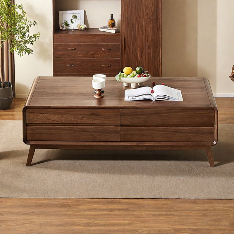 Walnut coffee table