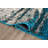 Solana Shag Turquoise/Gray/Ivory Area Rug-666826670