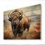 Bisons des prairies brunes sur bois-330922078