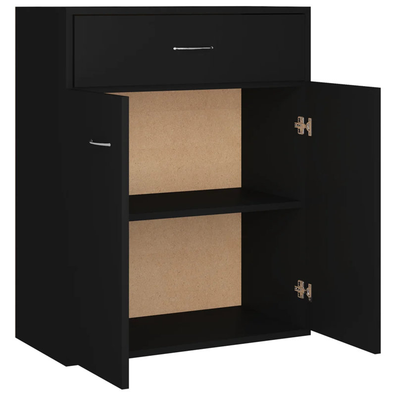 Abraar 60cm Sideboard, Black