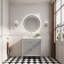 Ensemble de meuble-lavabo sur pied autoportant de 36 po avec 2 ensembles de poignées et plateau en marbre d'ingénierie entièrement assemblé-597835484-597835486