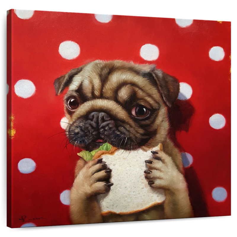Ketti Pugalicious, 20" H x 20" W