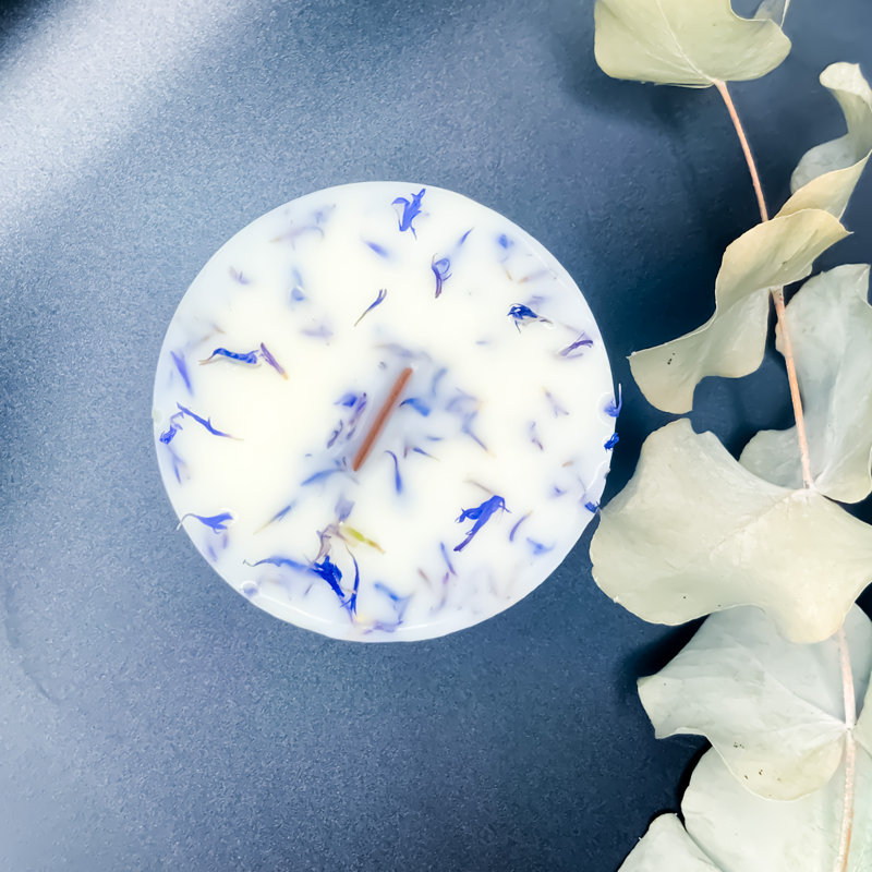 Plant / Floral Scented Pillar Candle