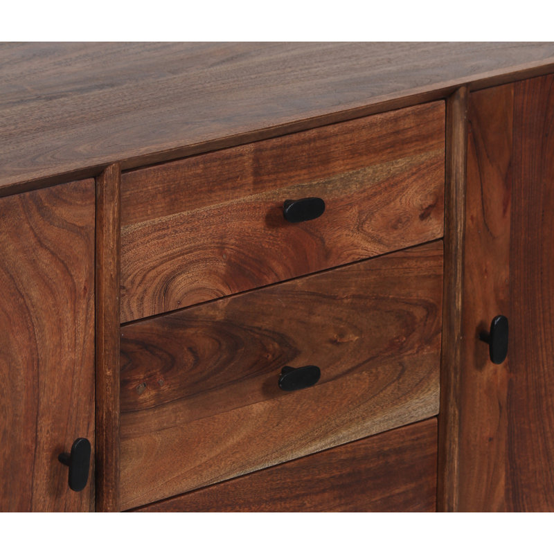 Buffet en bois massif Portola