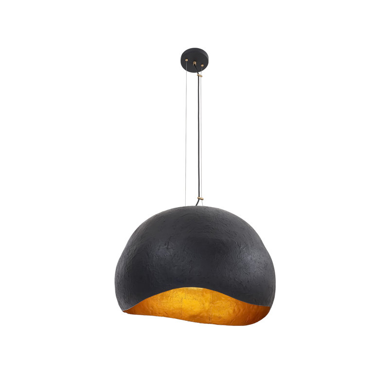 Baleia, 3-LT 24" Pend, Blk & Gld