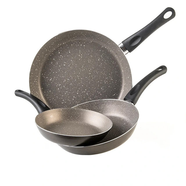 Batterie de cuisine en aluminium 3 pièces Magnifica
