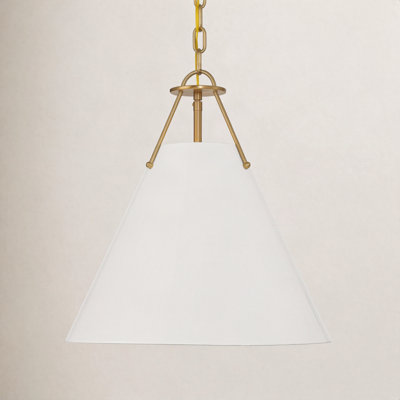 Kinston 3-Light Metal Dimmable Cone Pendant