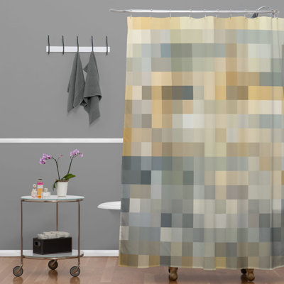 Rideau de douche simple
