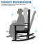 Chaise berçante d'extérieur en plastique Eringate-803280830