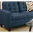 Modular Sectional Polyfiber 4Pcs Sectional Sofa LAF And RAF Loveseats Corner Wedge Armless Chair Tufted Cushion Couch-913884994