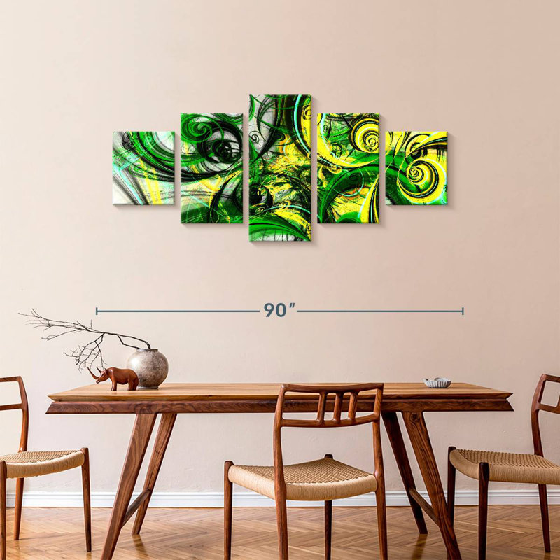 Emerald Glazer, 36" H x 80" W