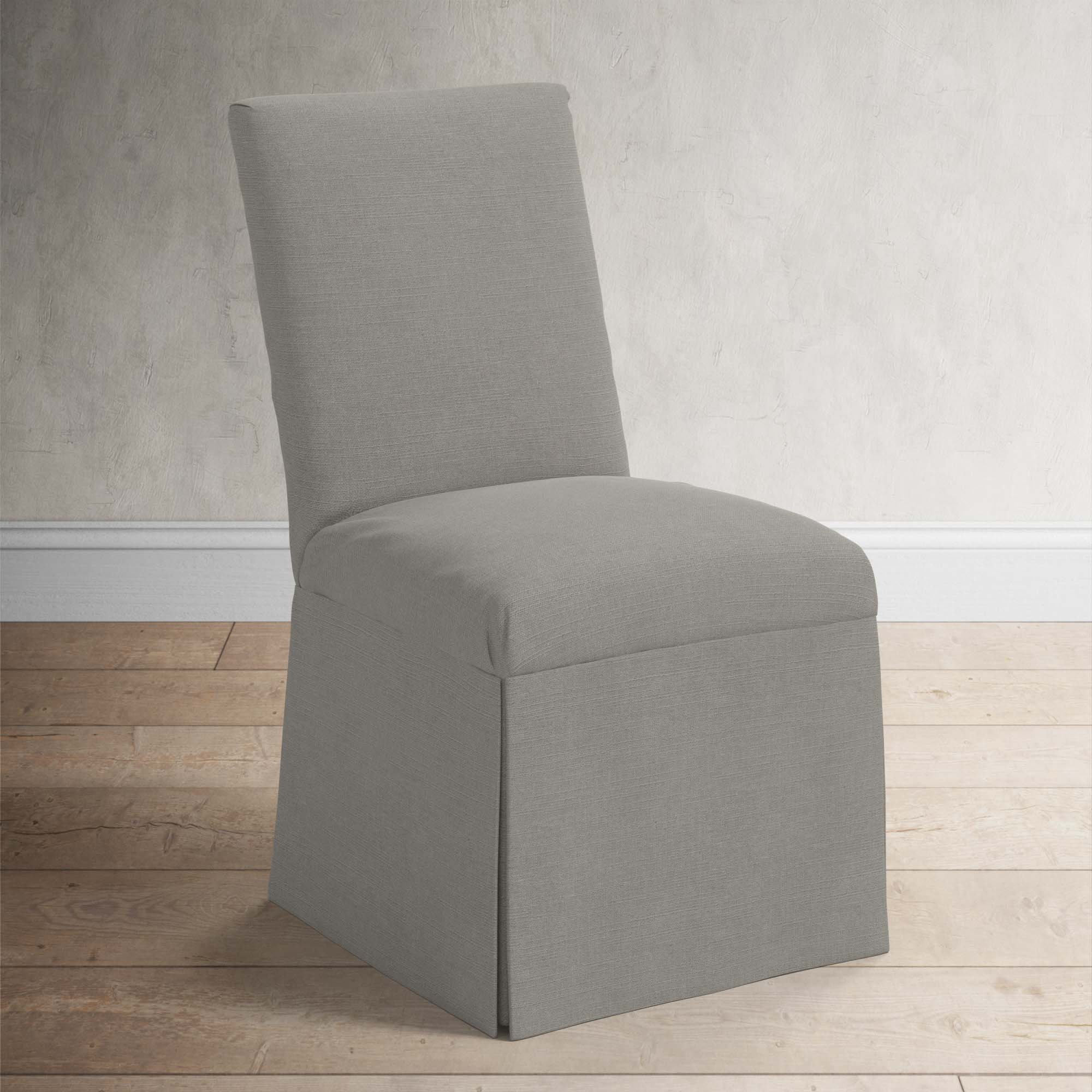 Ivanka Parsons Dining Chair, Classic Grey Linen