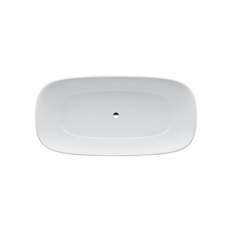 Ino 66.93'' L Freestanding Soaking Bathtub