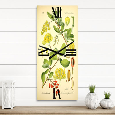 Horloge murale Plant Life II
