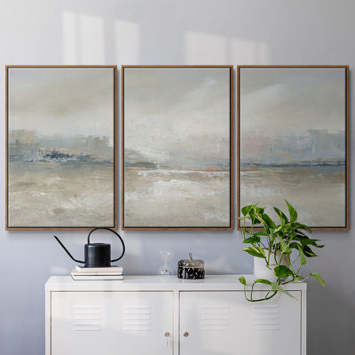 Horizon Haze - Toile encadrée à pièces multiples - 47276C