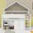 Wooden Frame Loft Bed With Cabinets And Shelves-1775177297