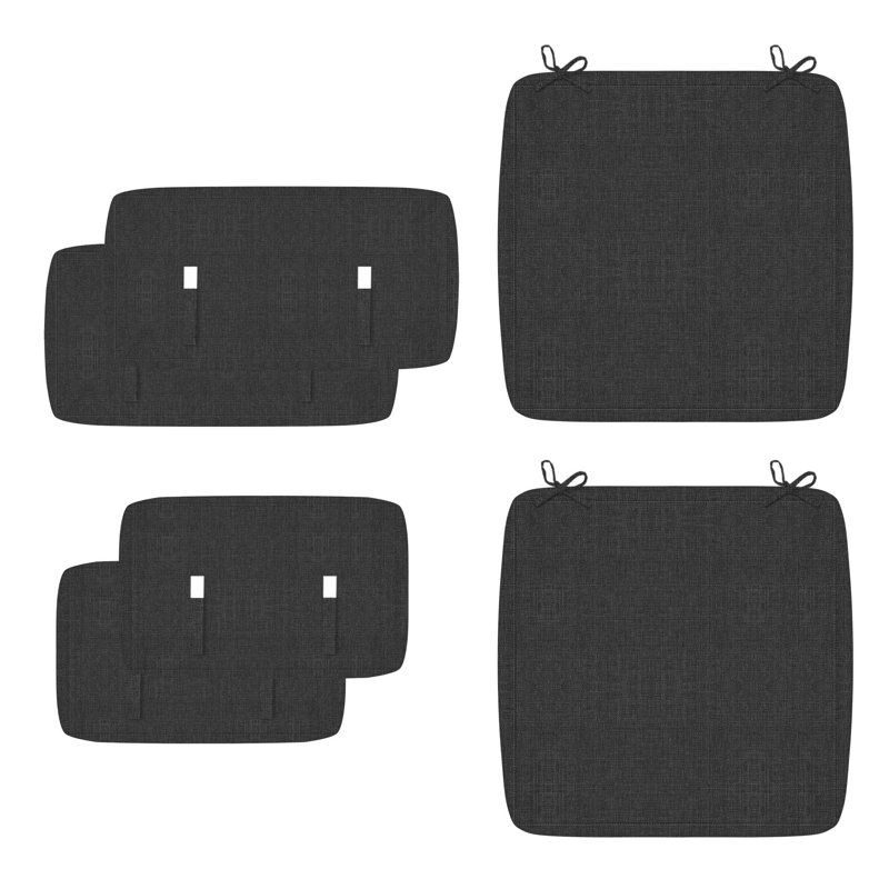Outdoor Furniture Aluminum Patio Set Cushion Cover, Gray