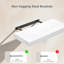 Ensemble de 2 tablettes de salle de bain pour tablettes murales flottantes pour salle de bain