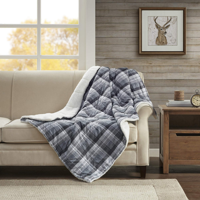 Leeds Softspun Down Alternative Oversized Throw