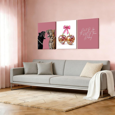 3 Piece Wrapped Canvas Print
