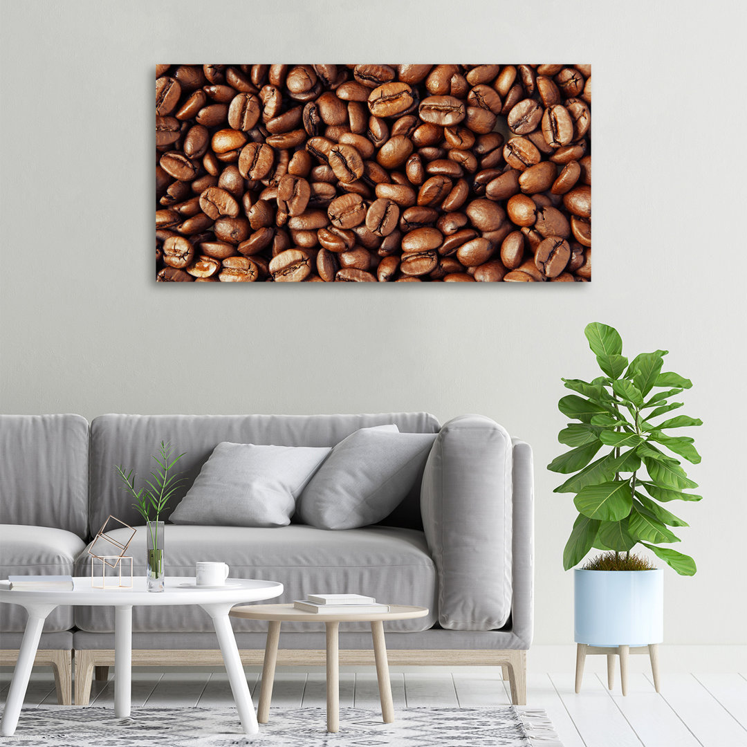 Kaffeebohnen - Kunstdrucke auf Leinwand - Wrapped Canvas