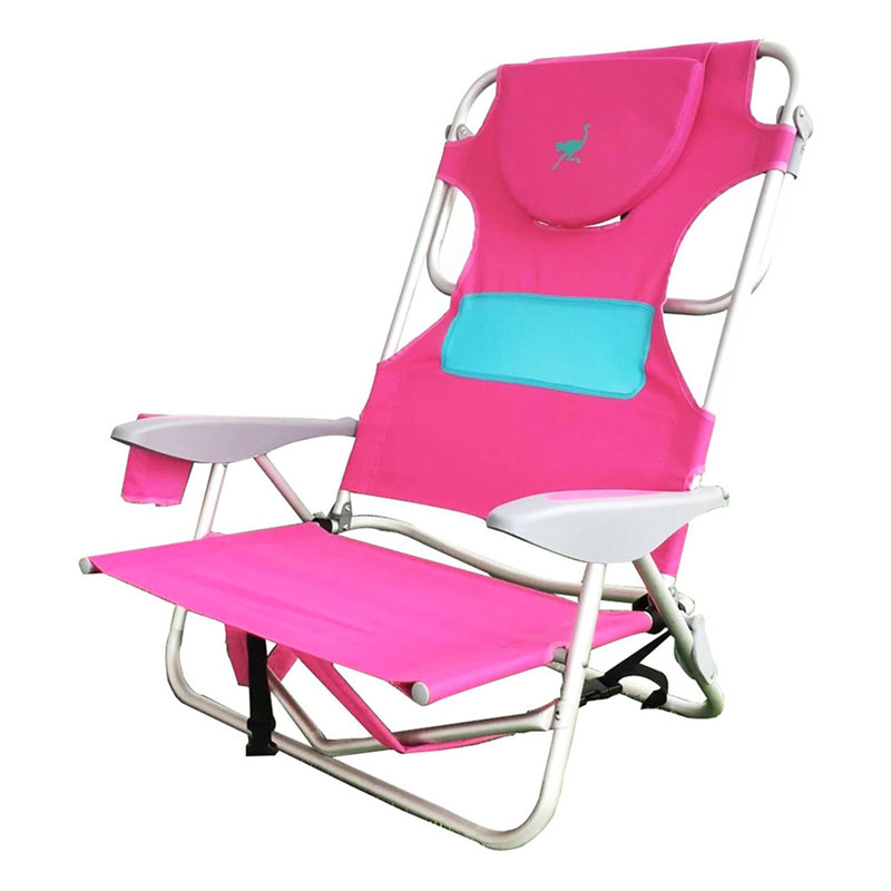 Chaise longue d'extérieur en métal 