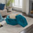 Velvet Fabric Tufted Storage Ottoman-910400724