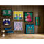 Parrots Beaded Wall Art
