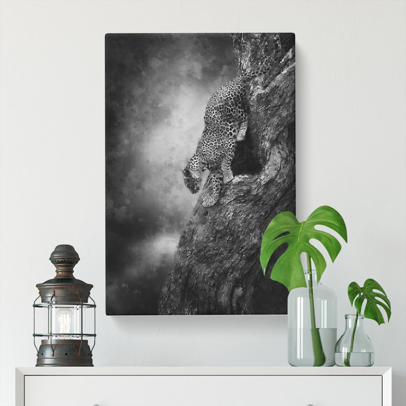 Leopard Vol.5 - Wrapped Canvas, 60cm H x 40cm W x 3cm D