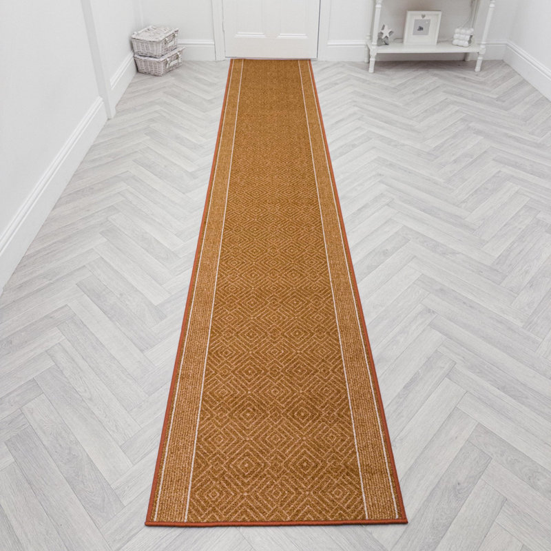 Runner Geometric Machine Tufted Area Rug, Runner 66 x 150 cm