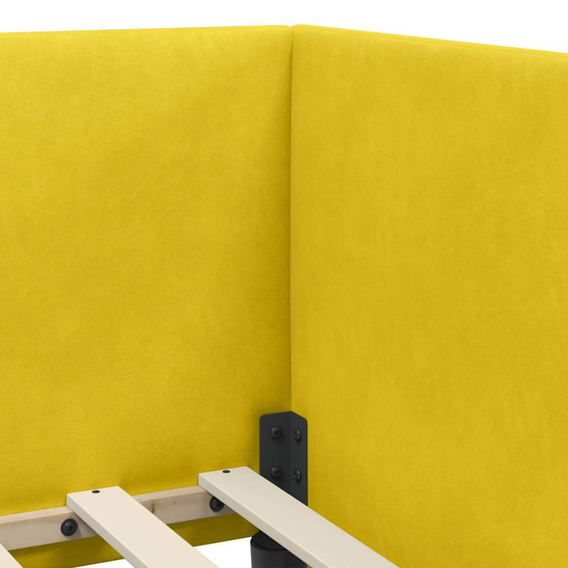 Daybed, European Single (90 x 200 cm), Yellow