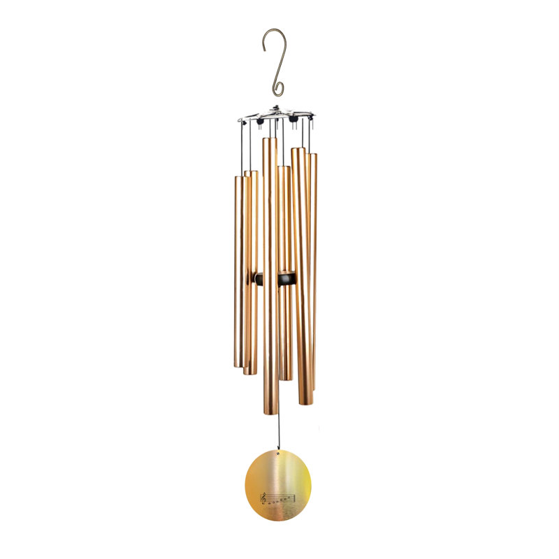 Carillon - modèle de base 36 po - tube or rose, Or