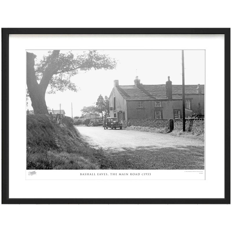 Bashall Eaves, The Main Road C1955 by Francis Frith - Single Picture Frame Print, 45cm H x 60cm W x 2.3cm D
