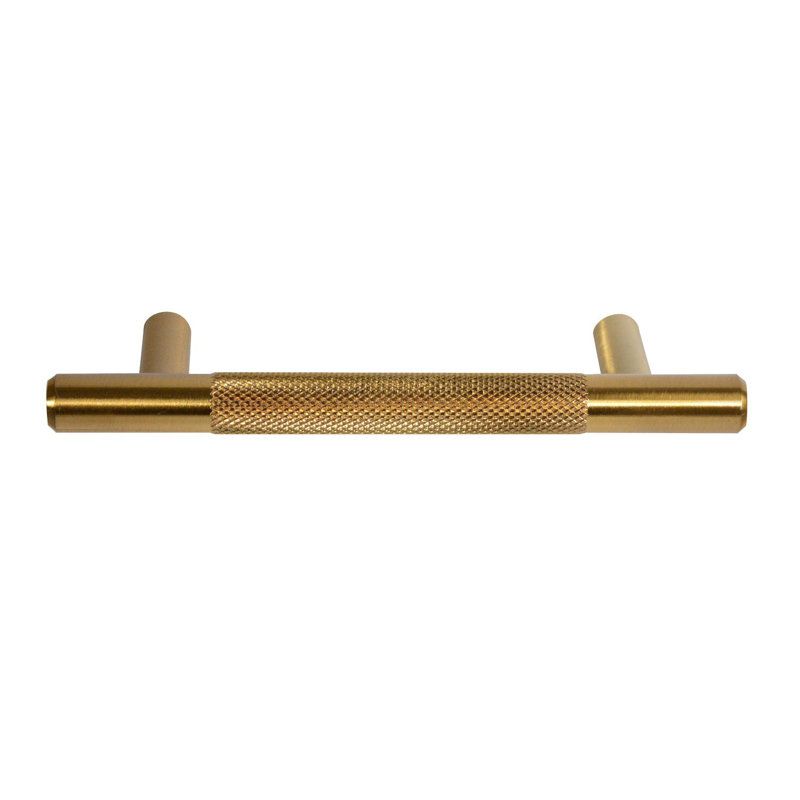 Origins 3 1/2" Center Bar Pull, Amber Gold