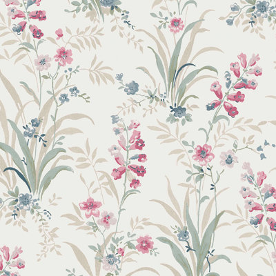 Secret Garden Floral Wallpaper Double Roll