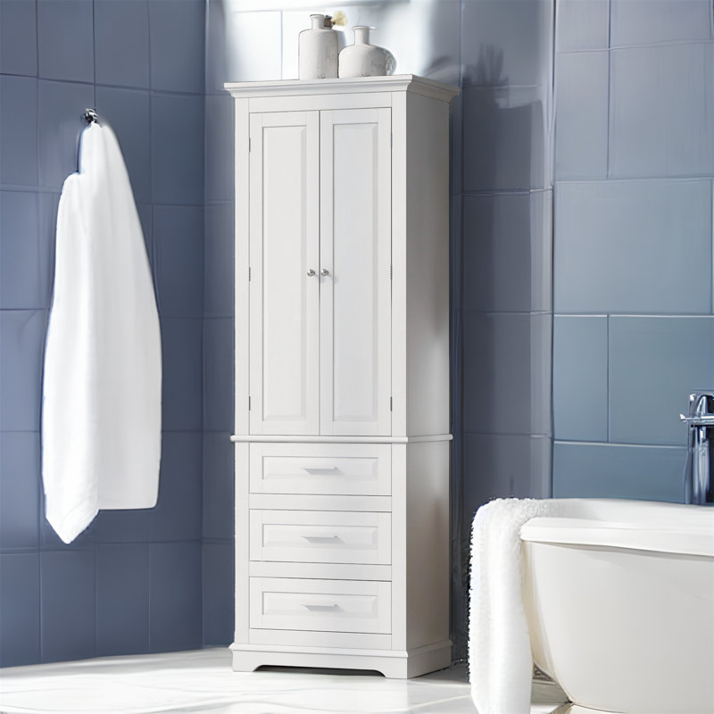 Armoire de salle de bain autoportante