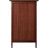 1-Drawer Nightstand With Cabinet in Walnut Finish, 25'' H X 18.9'' W X 14.96'' D-1044280846