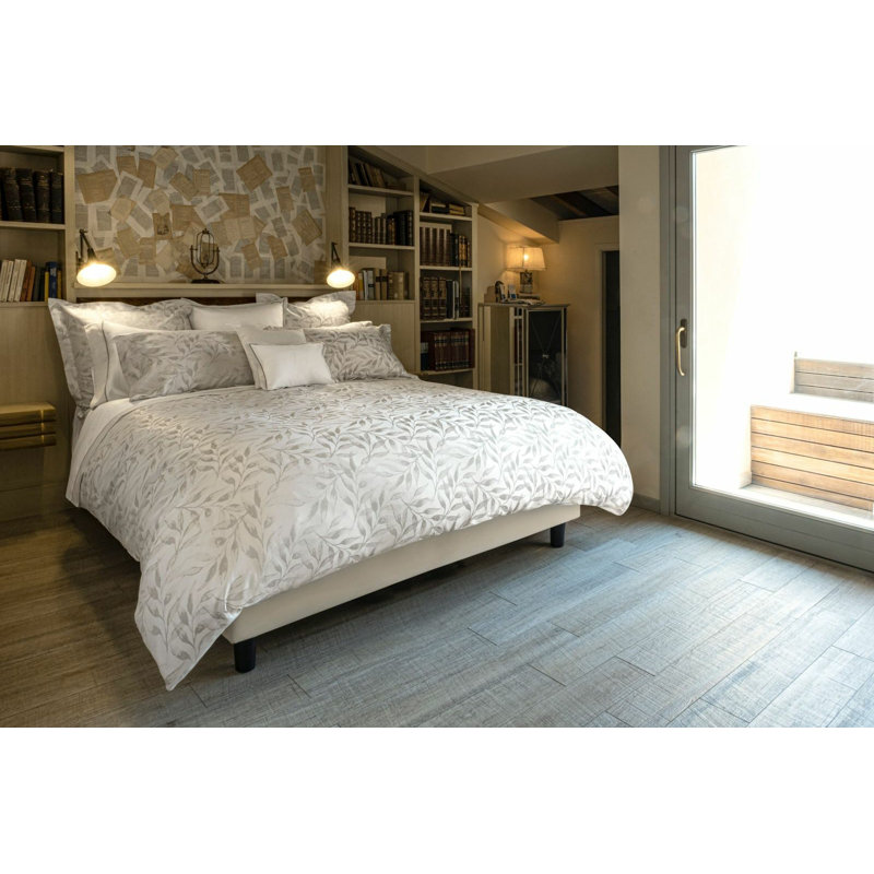 Argentario Duvet Cover, King Duvet Cover, Gray