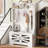 U-Can 43.3'' Entryway Bench With Coat Rack