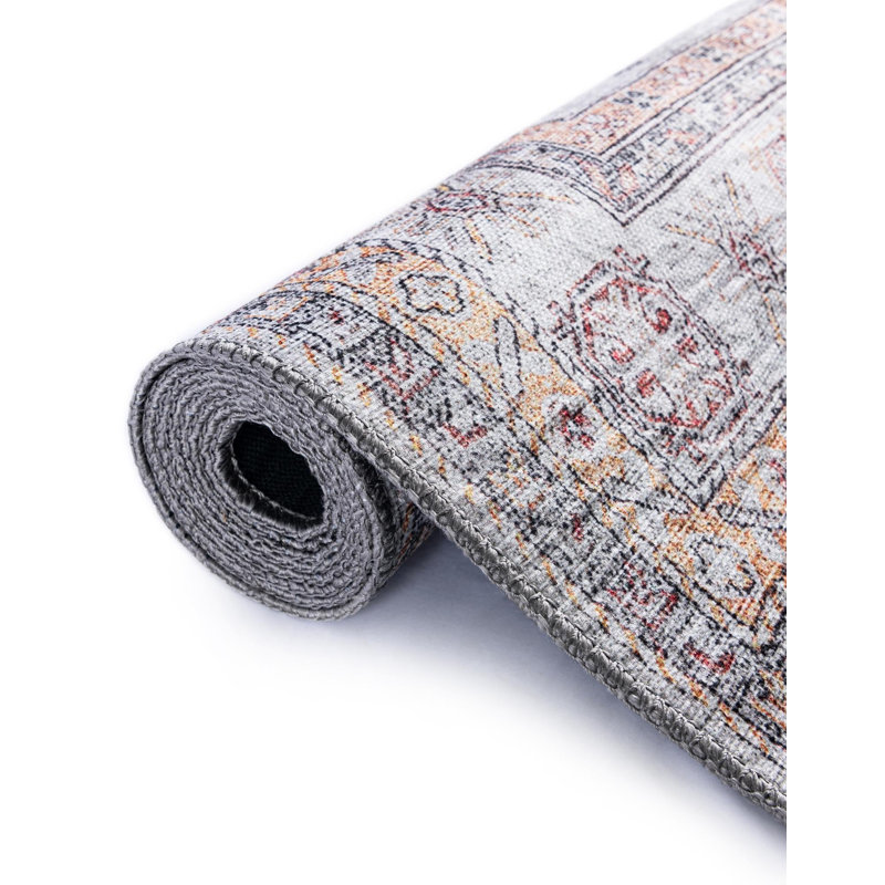 Bungalow Rose Ruth Timeless Rug, Rond 5 pi 1 po x 5 pi 1 po