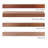 Modern Ember Walnut Creek 72" Fireplace Mantel Shelf - 9" Depth, Close-Grain Details - Real Walnut Wood-92286452-92286453