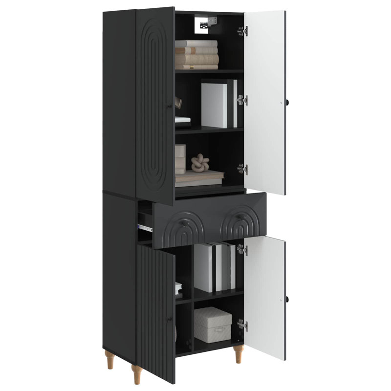Storage Cabinet, Black