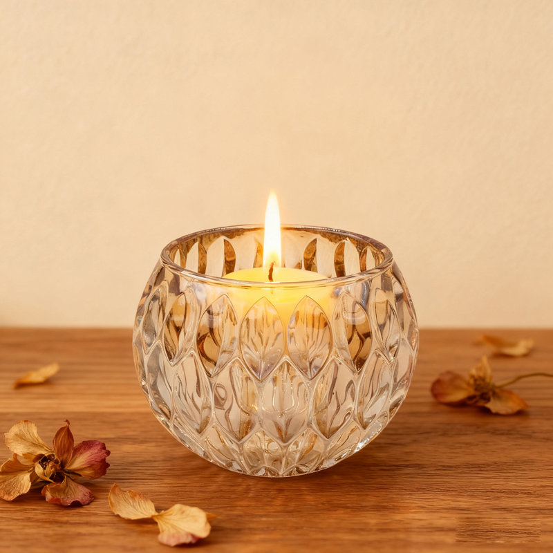 5,9 "LUMINEUX 5,9" LUMINEUX AMBRE OVALE, 4 pièces, Ambre