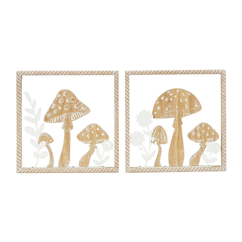 Rustic Plants & Flowers Wall Decor