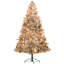Arbre de Noël artificiel 7,5 pi avec 500 lumières claires et 1530 pointes, arbre de Noël enneigé avec base en métal et arbre de Noël articulé 7,5 pi