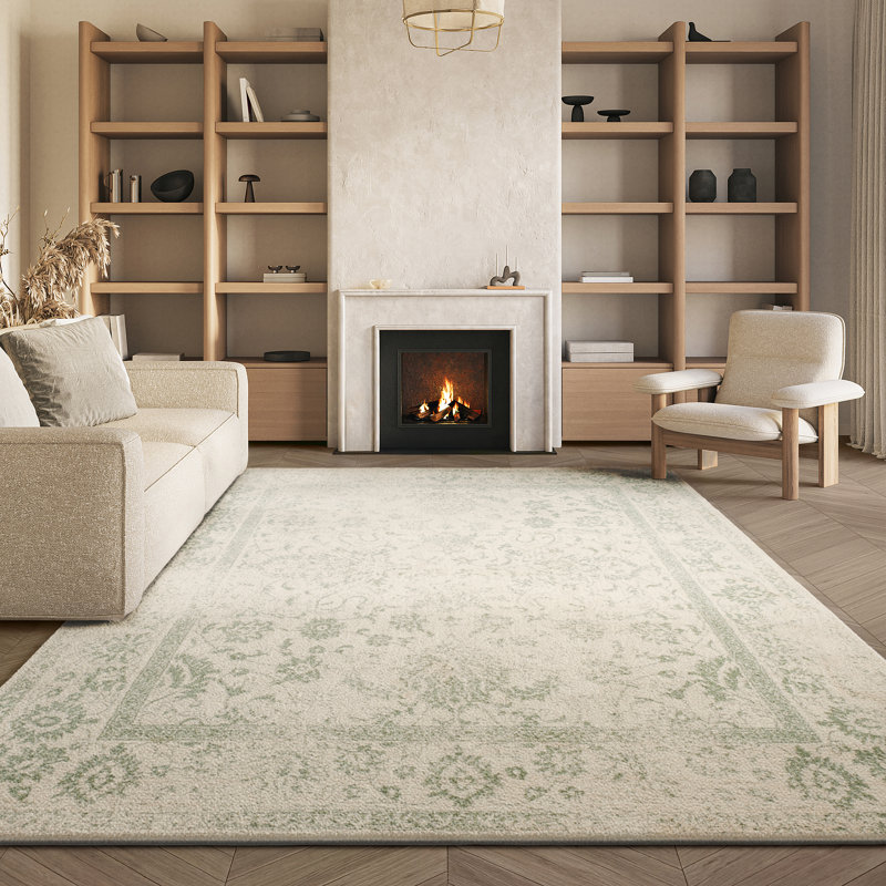 Jacquelyn Floral Area Rug, Rectangle 274 x 366 cm