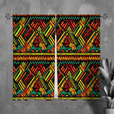 Torhert Polyester Room Darkening Curtain Pair