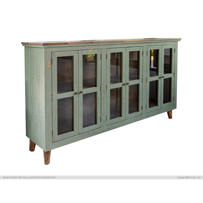 Christyne 71.5'' Solid Wood Sideboard